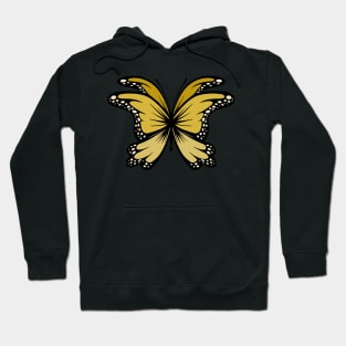 yellow Butterfly Hoodie